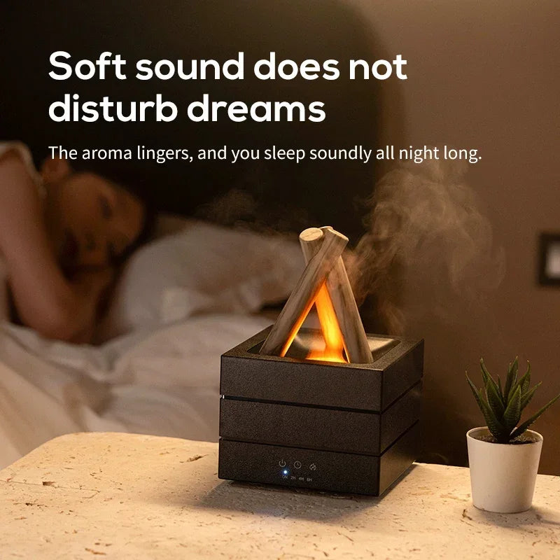 Verasa™ Aroma Diffuser & Humidifier with Bonfire Effect